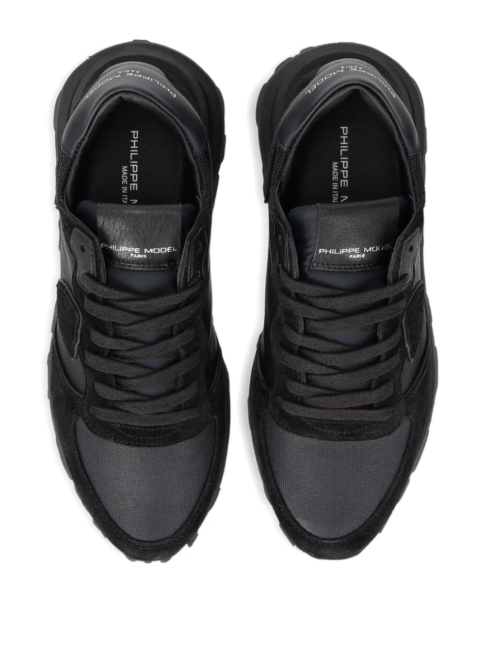 Philippe Model Paris panelled sneakers Black