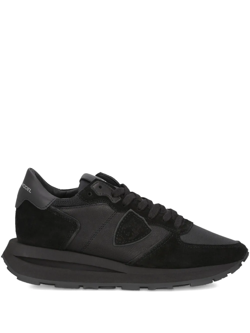 Philippe Model Paris panelled sneakers Black