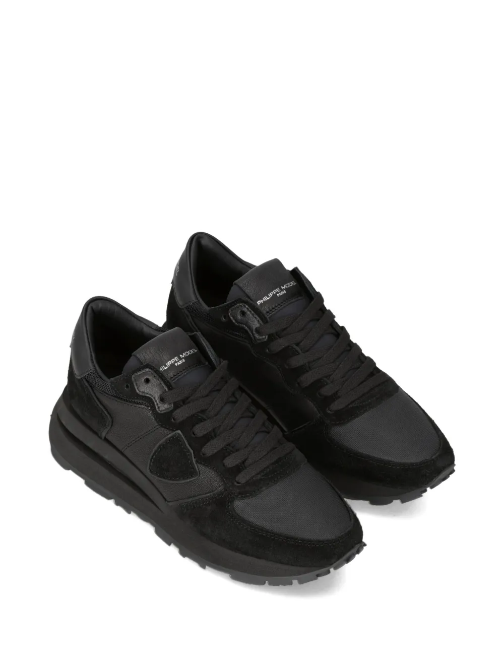 Philippe Model Paris panelled sneakers Black
