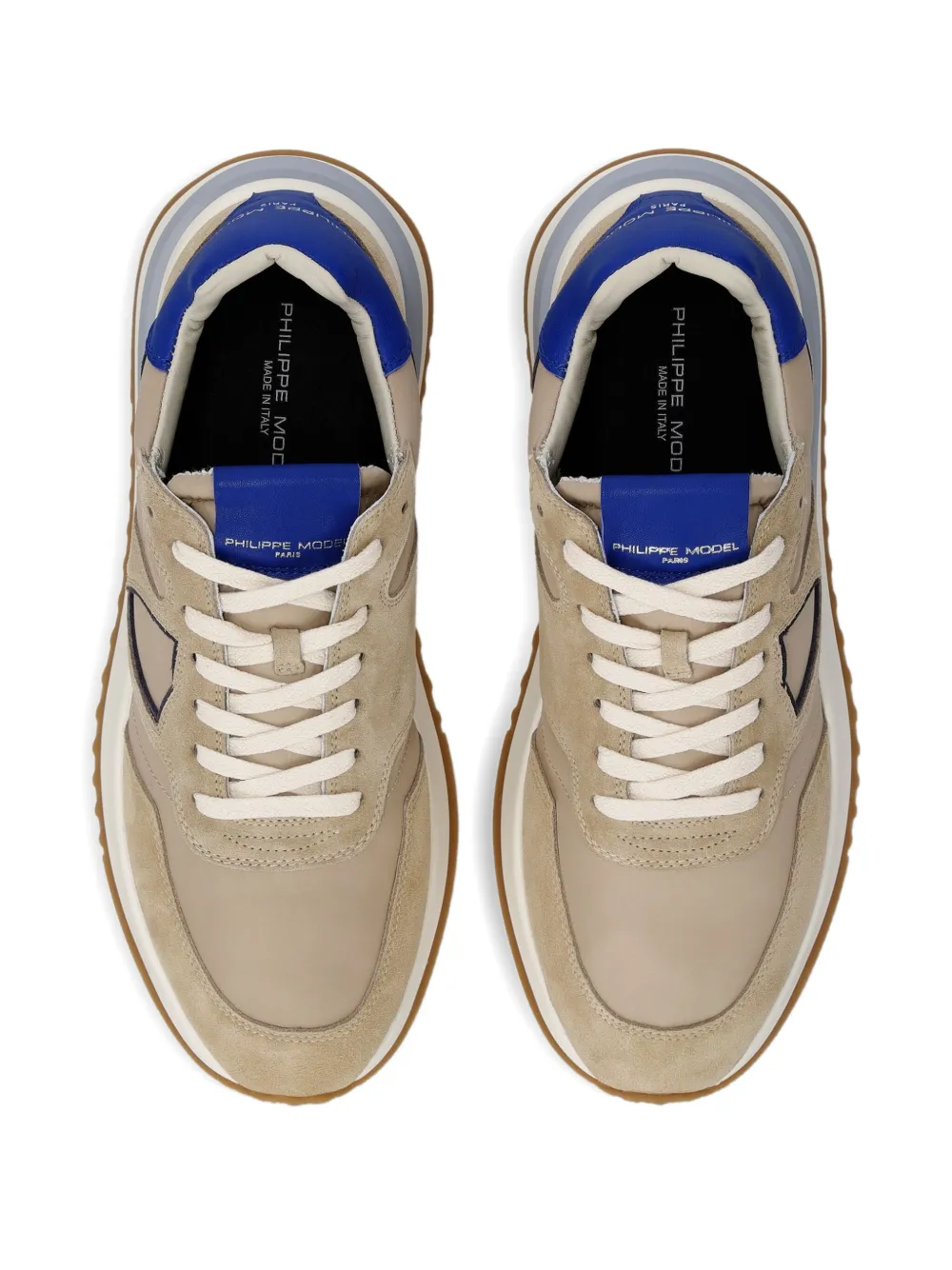 Philippe Model Paris Tropez 2.1 suede sneakers Neutrals