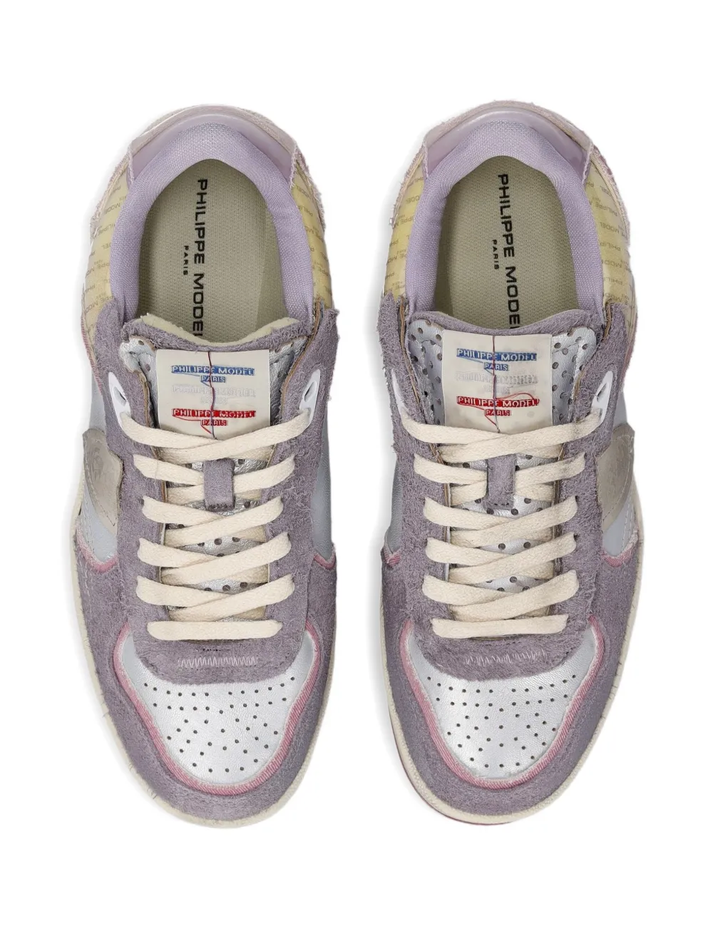 Philippe Model Paris Pgal low-top sneakers Silver