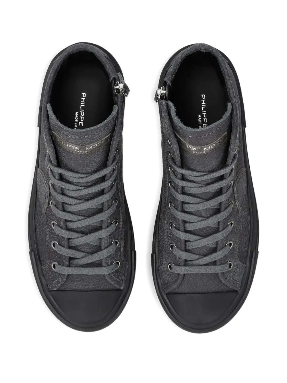 Philippe Model Paris Haute sneakers Grijs