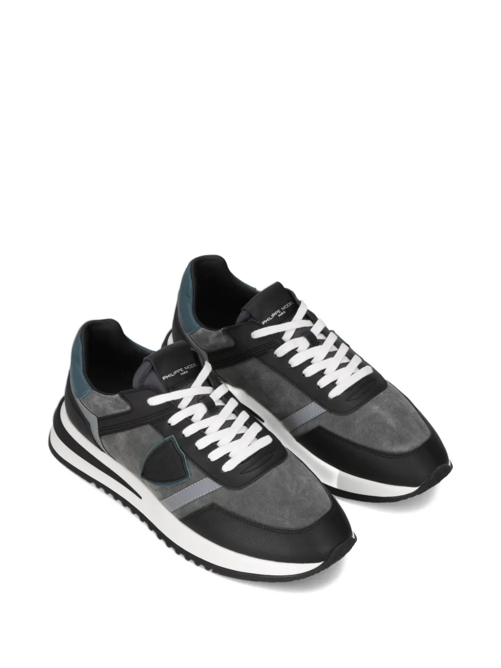 Philippe Model Paris panelled-design sneakers Black