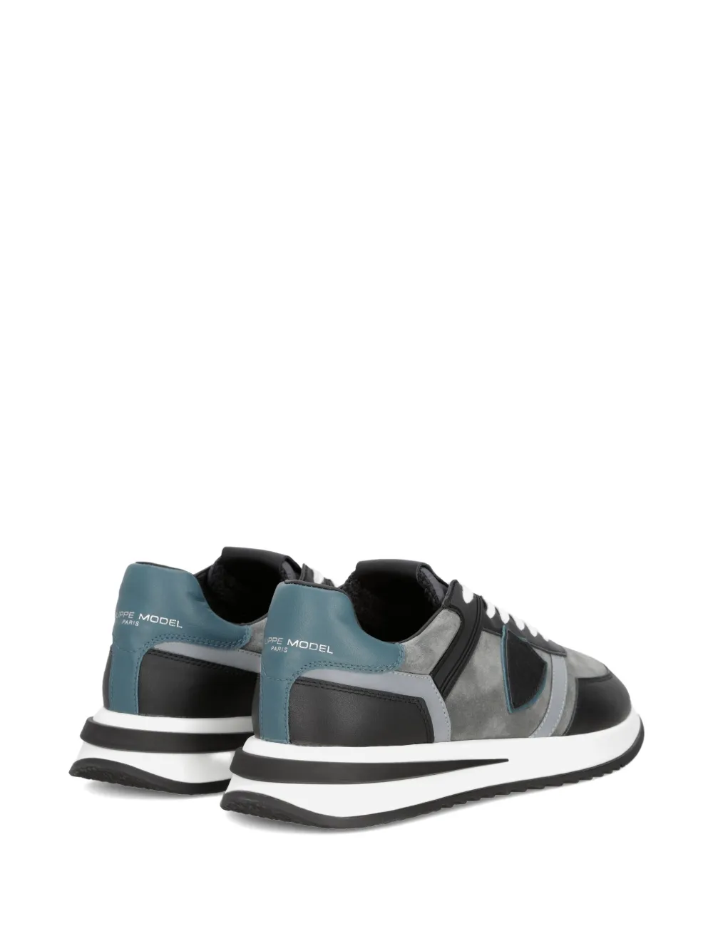 Philippe Model Paris panelled-design sneakers Black