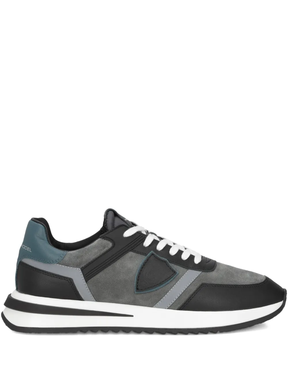 Philippe Model Paris panelled-design sneakers Black
