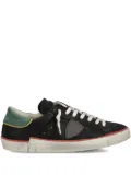 Philippe Model Paris Prsx suede-panel low-top sneakers - Black