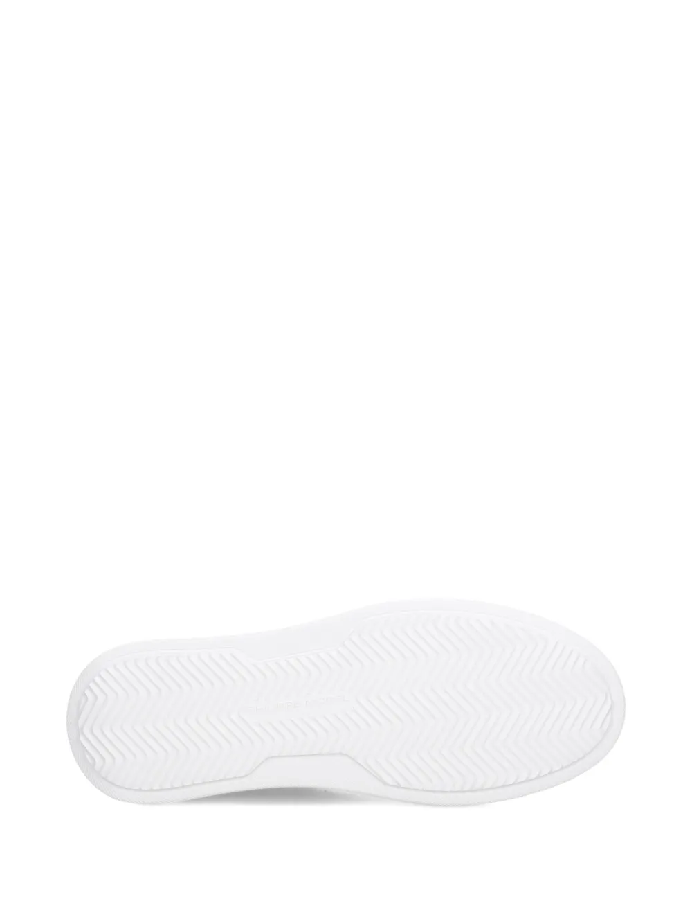 Philippe Model Paris Temple leren low-top sneakers Wit