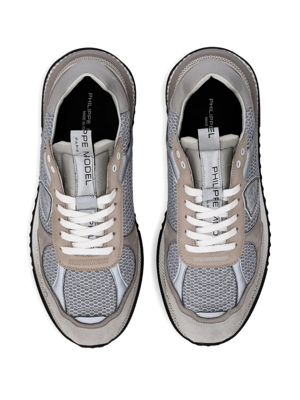 Philippe Model Paris Olympique mesh-panelled sneakers Grey