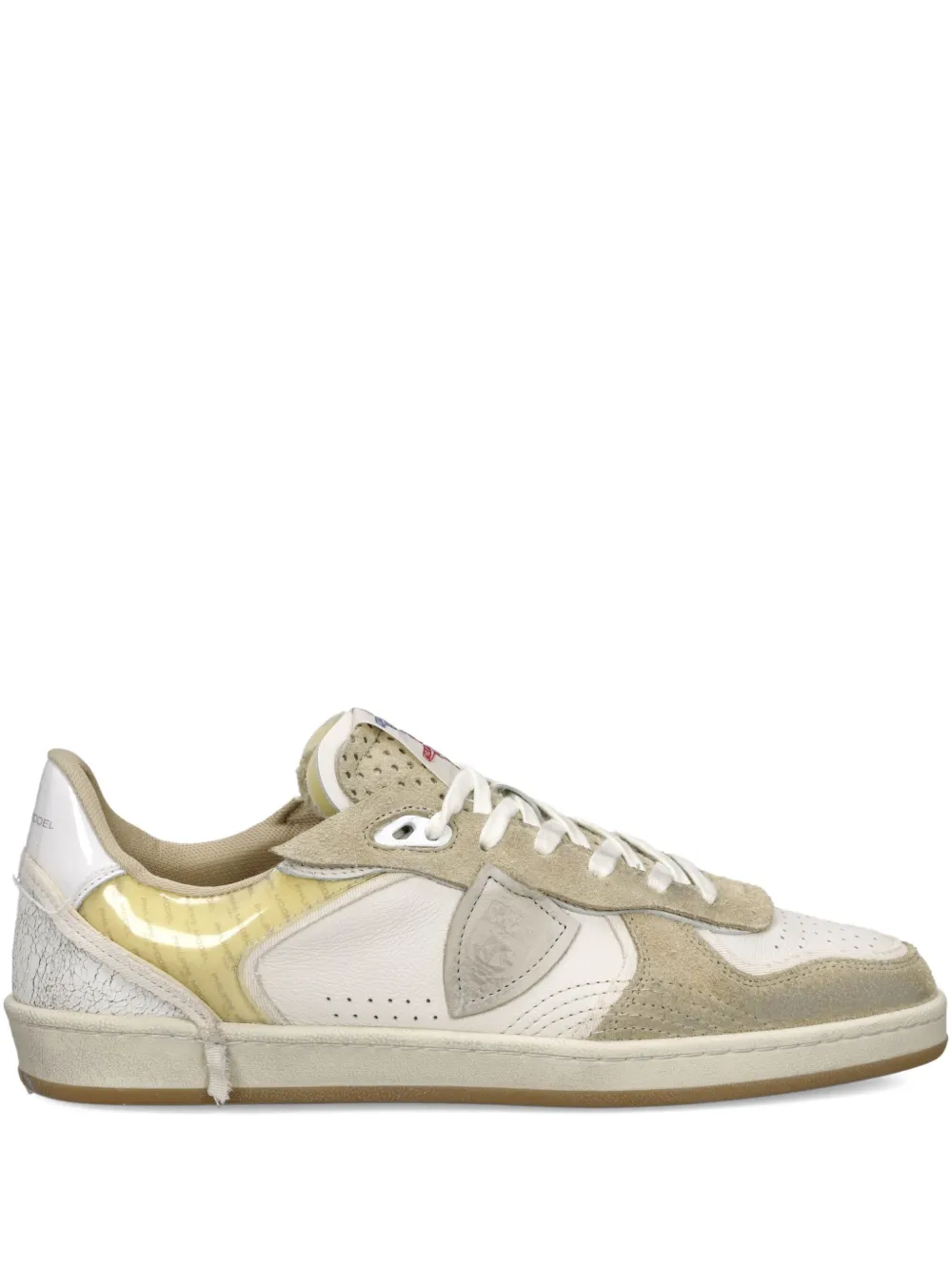 Philippe Model Paris panelled low-top sneakers White
