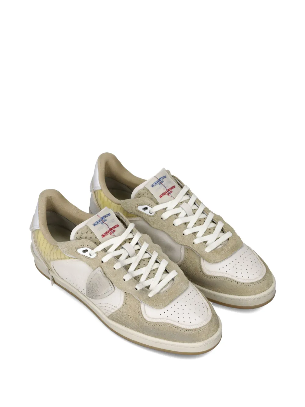 Philippe Model Paris Sneakers met vlakken Wit