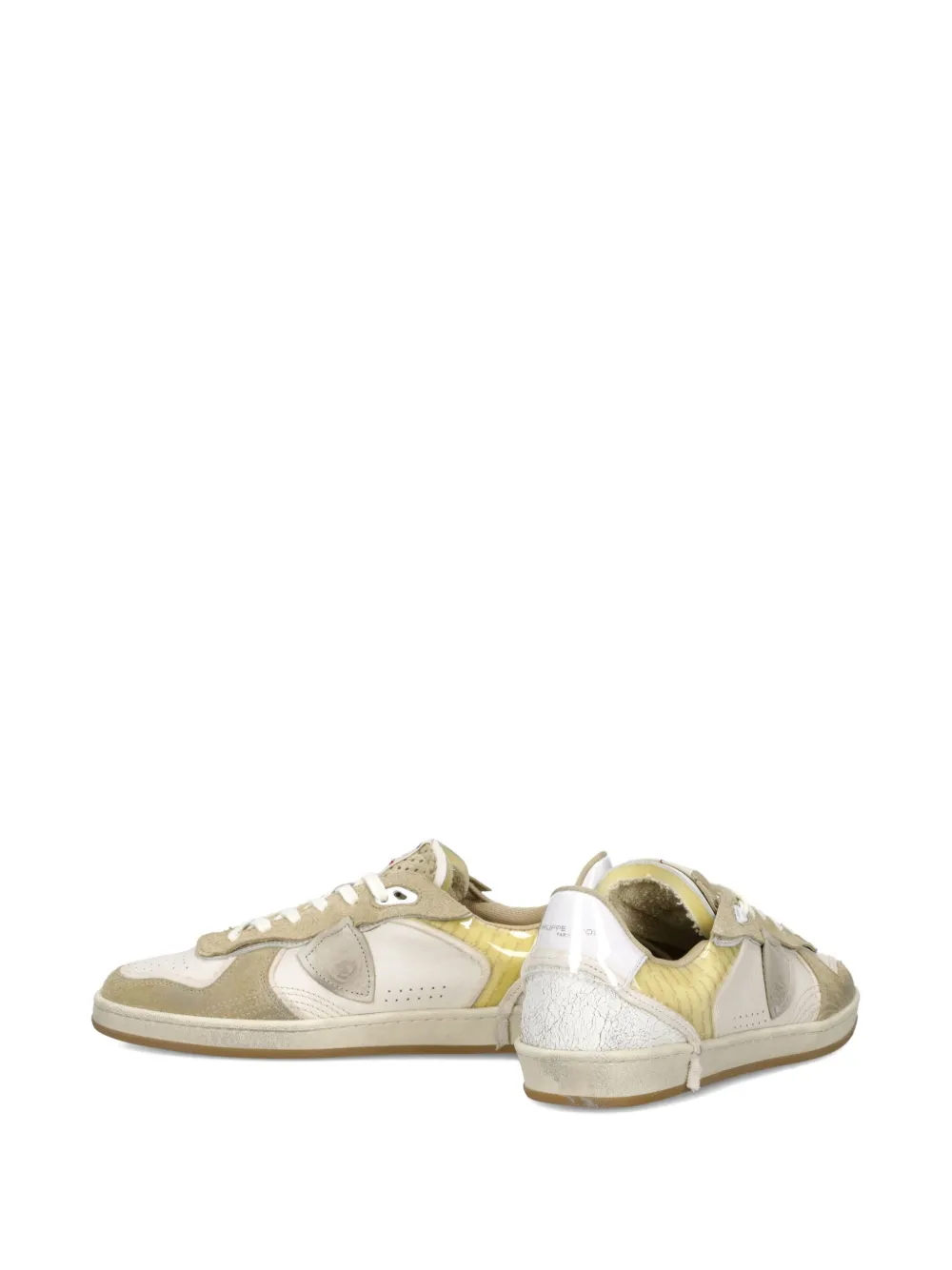 Philippe Model Paris Sneakers met vlakken Wit