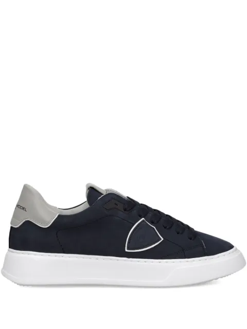Philippe Model Paris suede-panelled sneakers