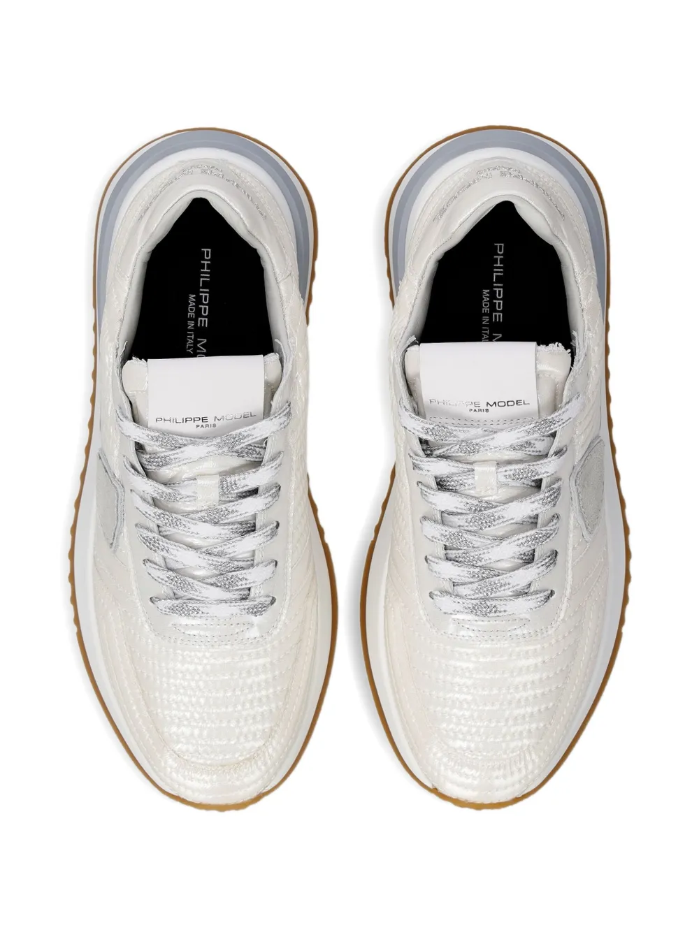Philippe Model Paris panelled sneakers White