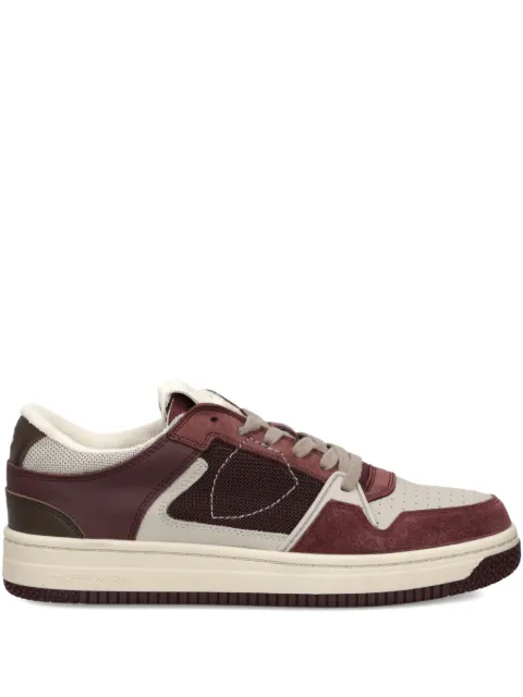 Philippe Model Paris suede-panelled sneakers