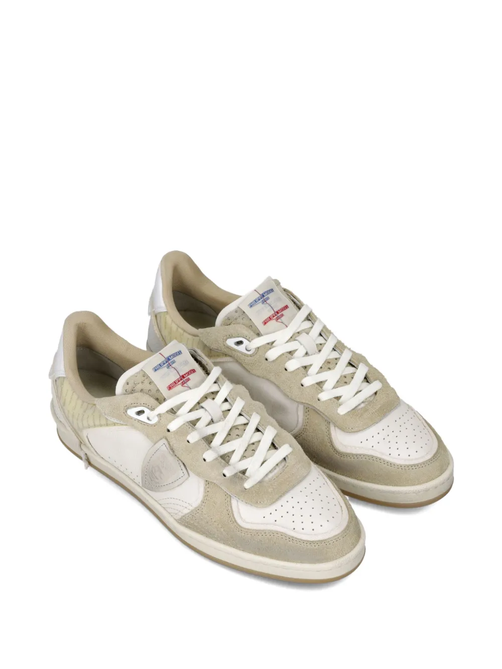Philippe Model Paris leather panelled sneakers | Low-Tops | Image 2