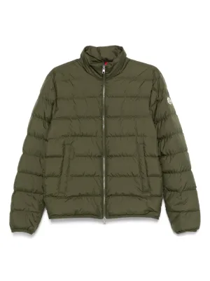 Moncler Virolais キルティング ジャケット | グリーン | FARFETCH JP
