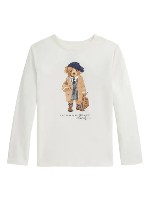 POLO RALPH LAUREN KIDS logo long-sleeve T-shirt