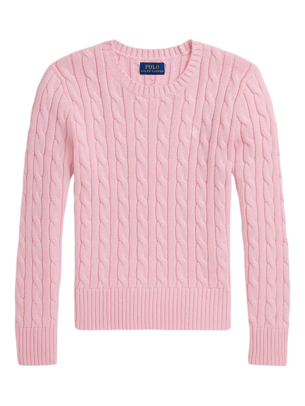 POLO RALPH LAUREN KIDS Kabelgebreide trui Roze