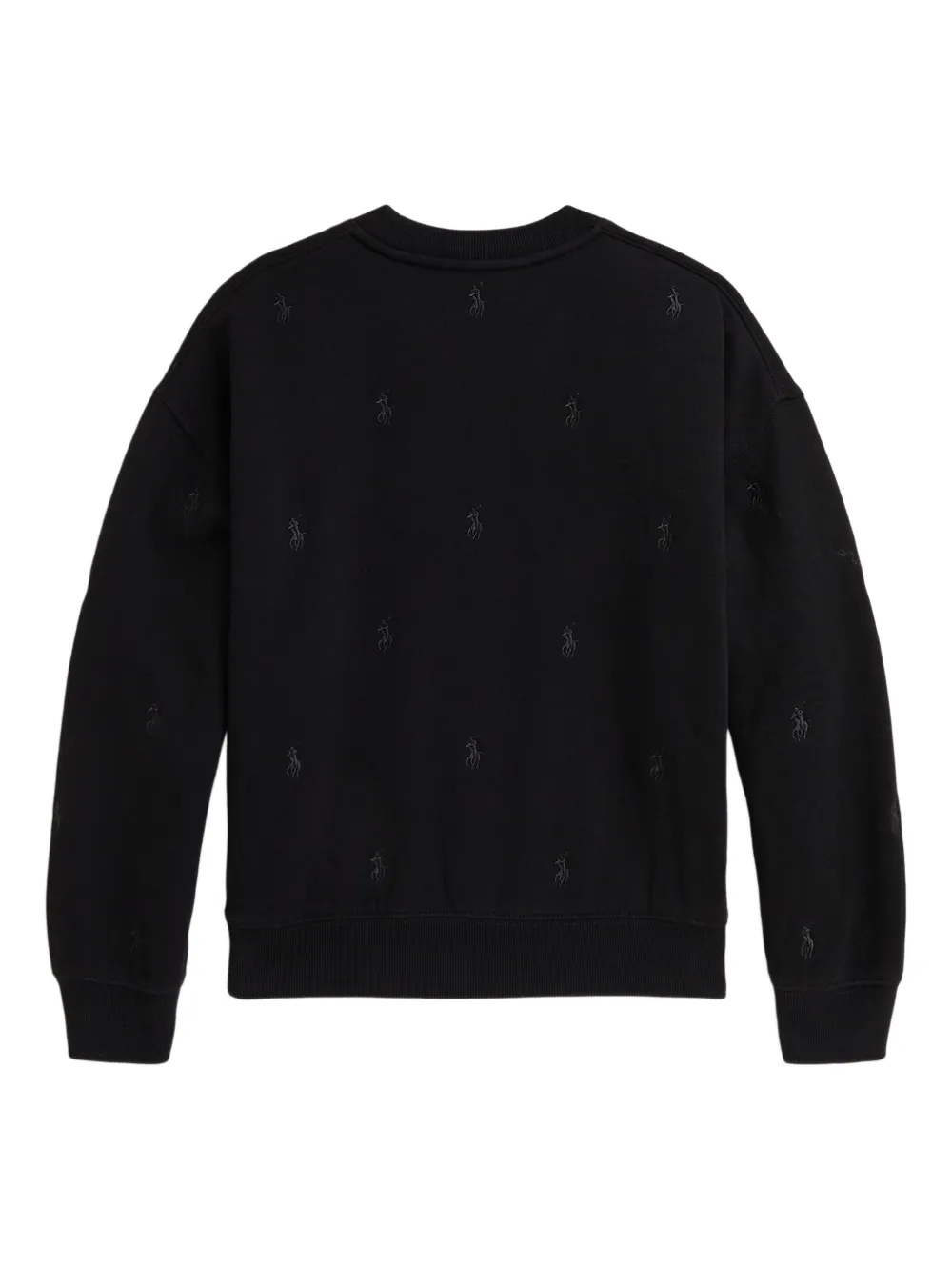 POLO RALPH LAUREN KIDS embroidered-logo crew-neck sweatshirt | Girls Hoodies & Sweatshirts | Image 2