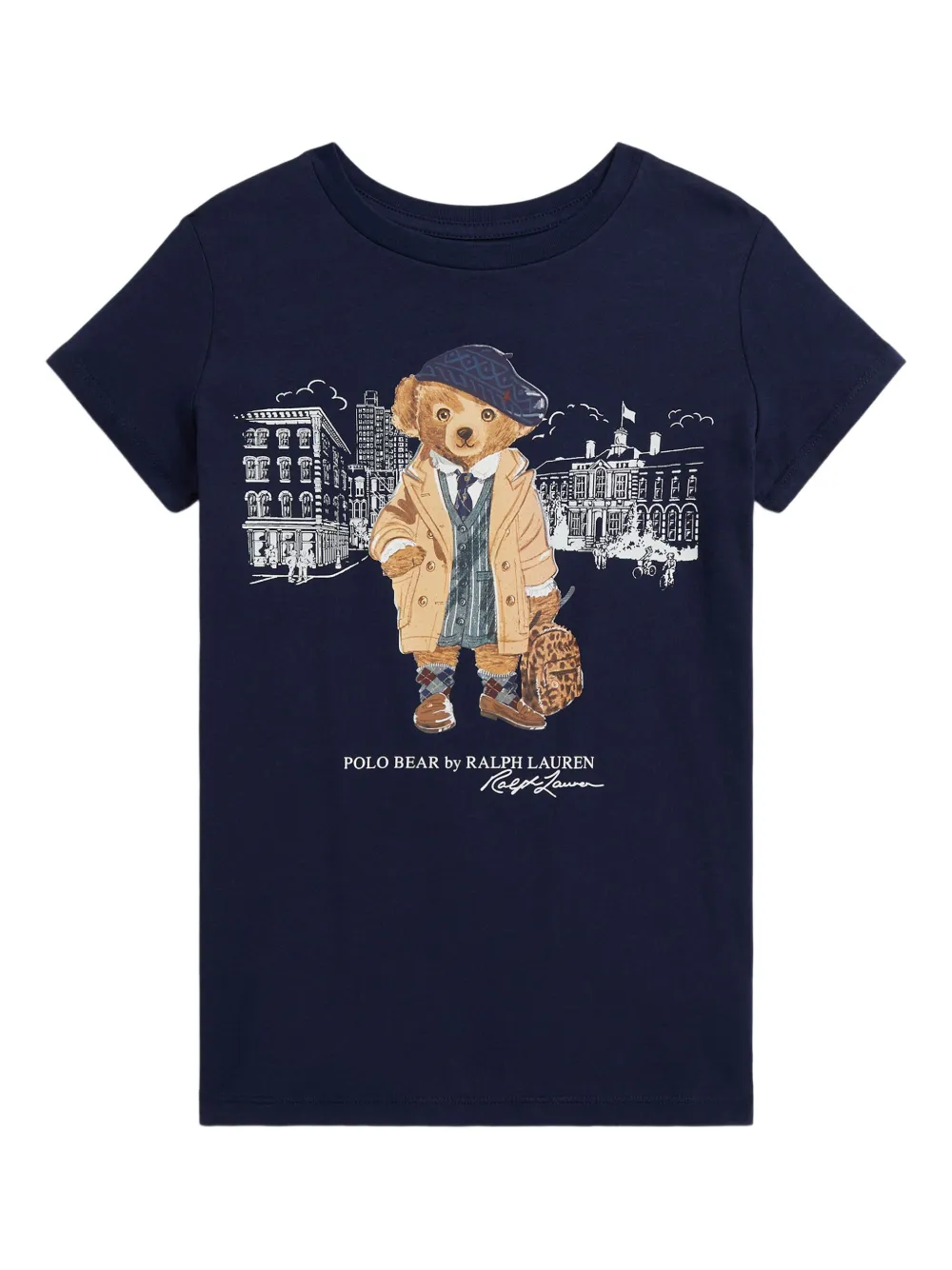 POLO RALPH LAUREN KIDS T-shirt met logo Blauw