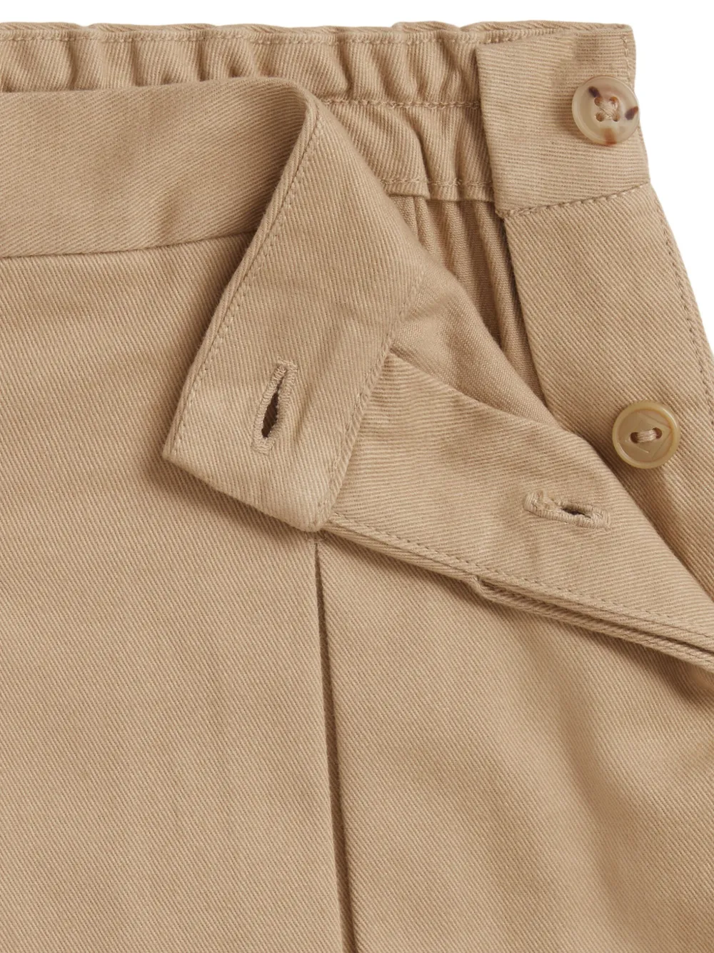 POLO RALPH LAUREN KIDS Geplooide skorts Beige