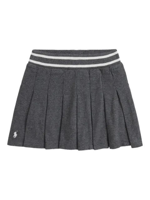 POLO RALPH LAUREN KIDS pleated jersey skirt