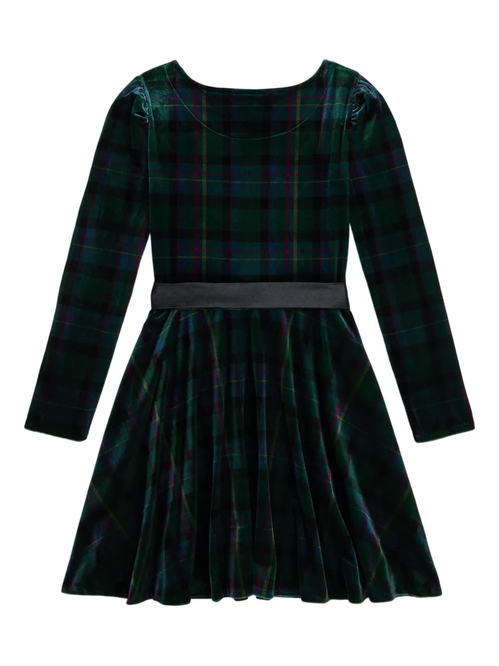POLO RALPH LAUREN KIDS plaid crew-neck dress | Girls Casual Dresses | Image 2