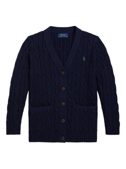 POLO RALPH LAUREN KIDS cable-knit cardigan