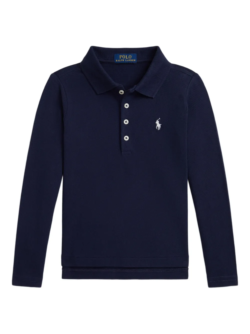 POLO RALPH LAUREN KIDS Poloshirt met geborduurd logo Blauw