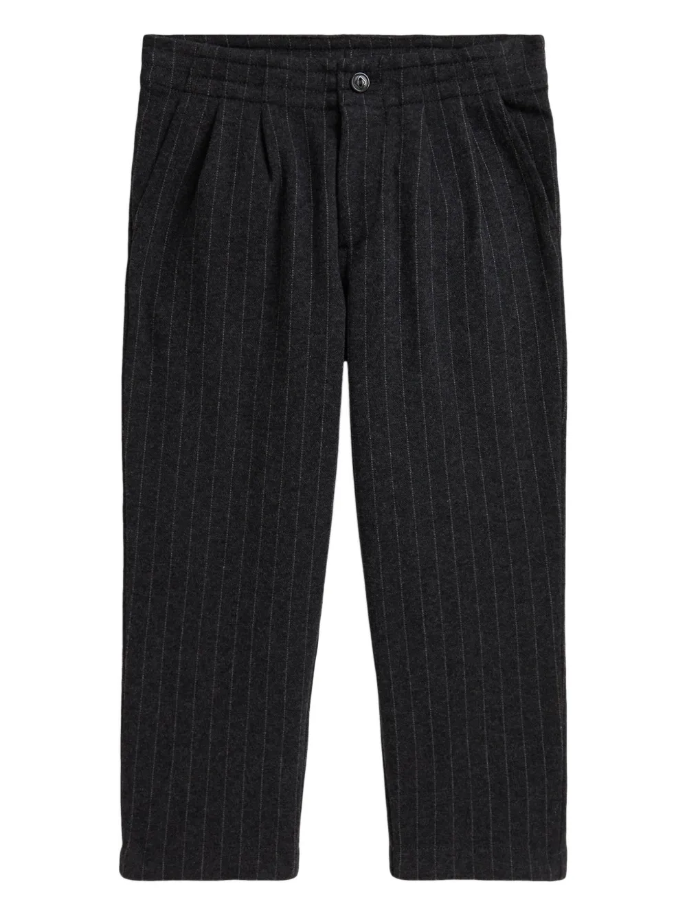 POLO RALPH LAUREN KIDS pinstripe jacquard trousers | Grey | Image 1