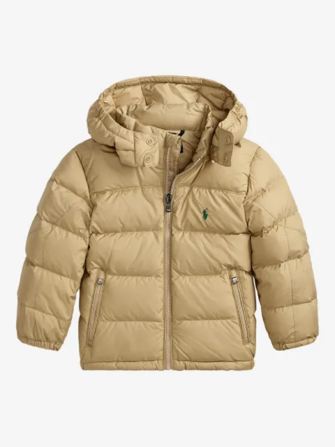 POLO RALPH LAUREN KIDS hooded puffer jacket