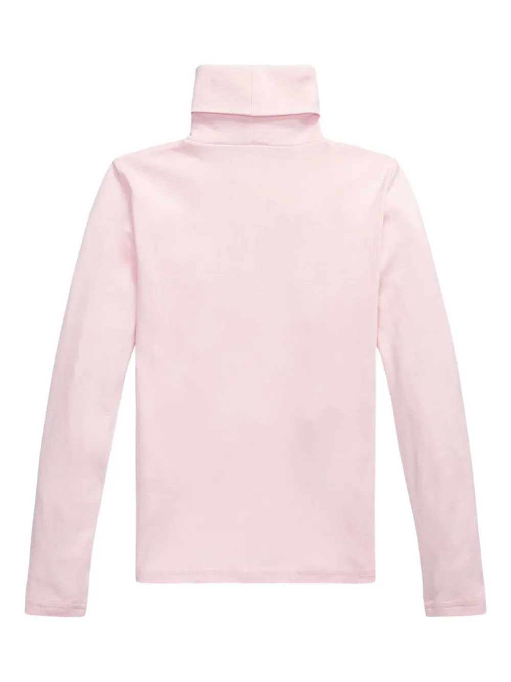 POLO RALPH LAUREN KIDS Top met col en lange mouwen Roze