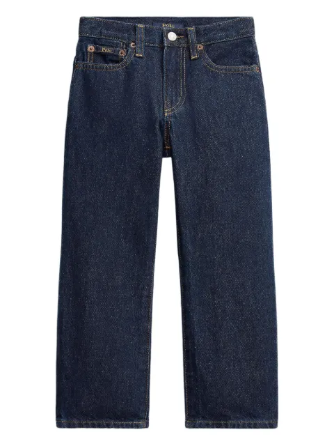 POLO RALPH LAUREN KIDS straight-leg cotton jeans