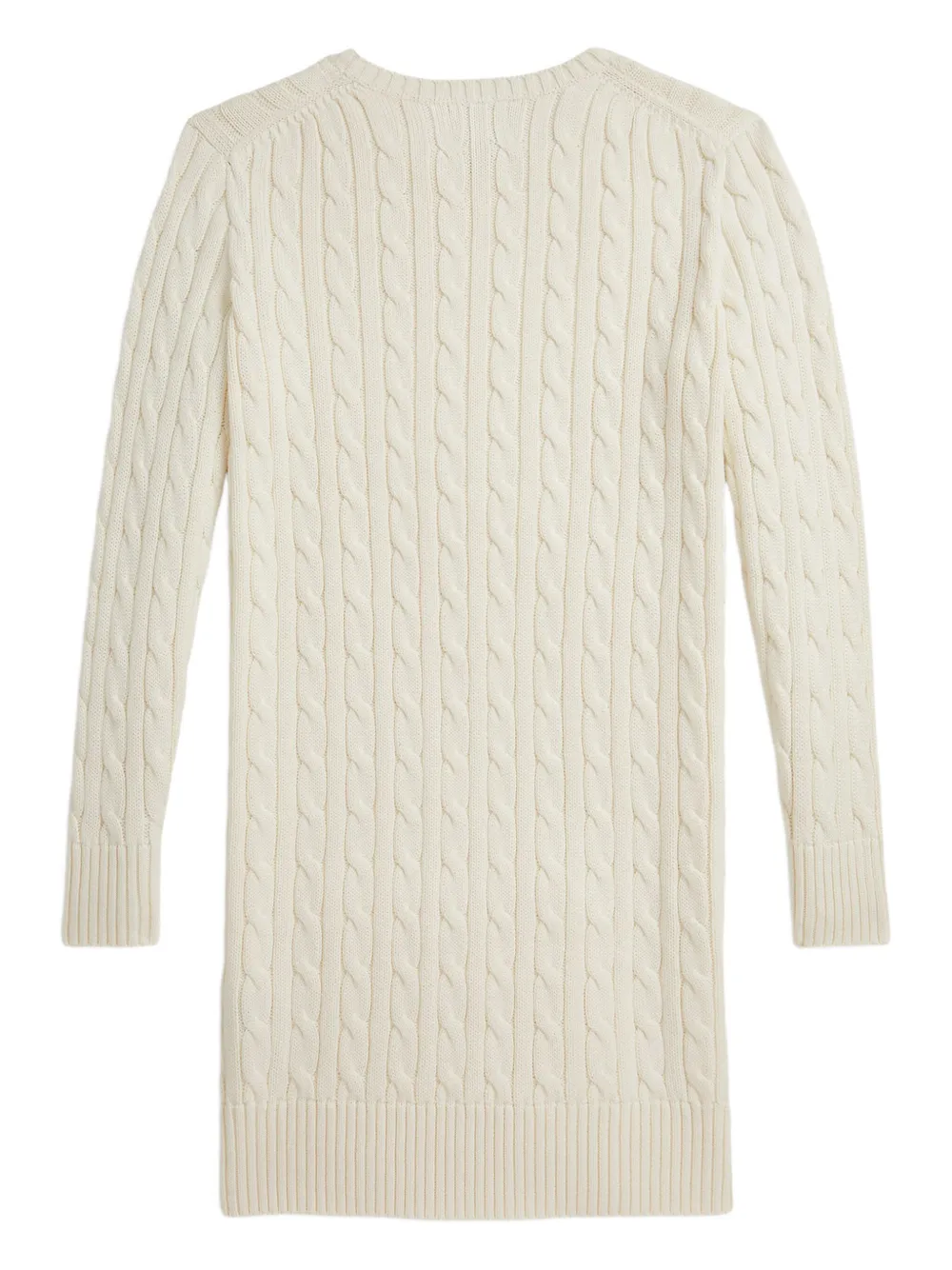 POLO RALPH LAUREN KIDS cable-knit dress | Girls Knitted Dresses | Image 2
