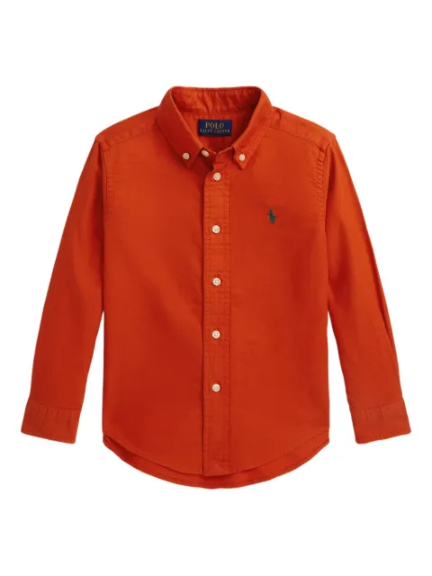 POLO RALPH LAUREN KIDS embroidered-logo shirt