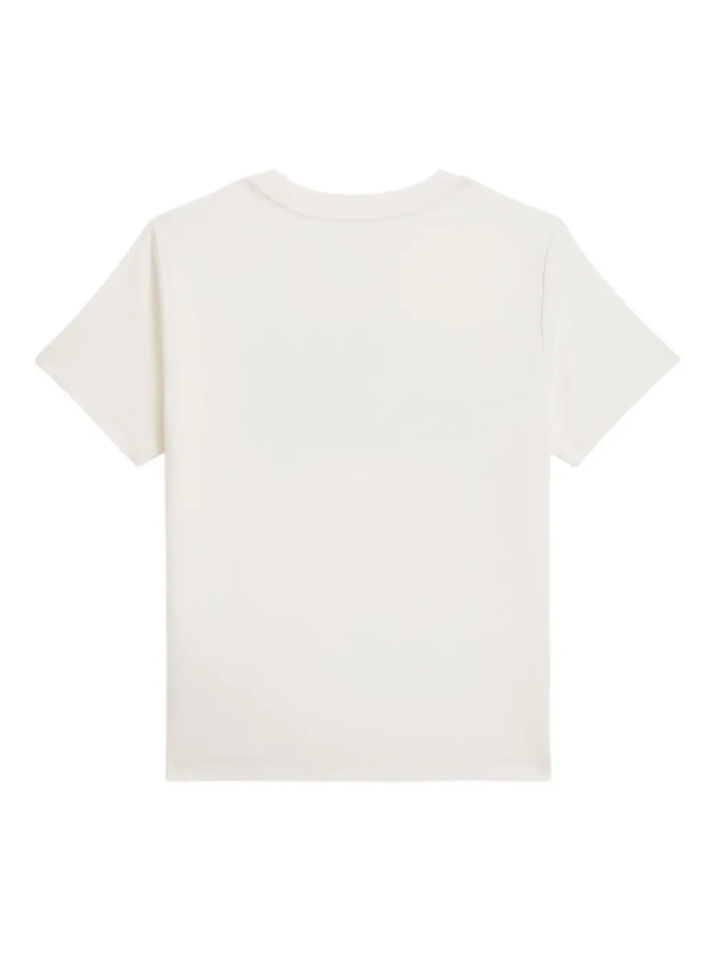 POLO RALPH LAUREN KIDS graphic-print crew-neck t-shirt Wit