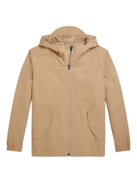 POLO RALPH LAUREN KIDS hooded zip-fastening windbreaker