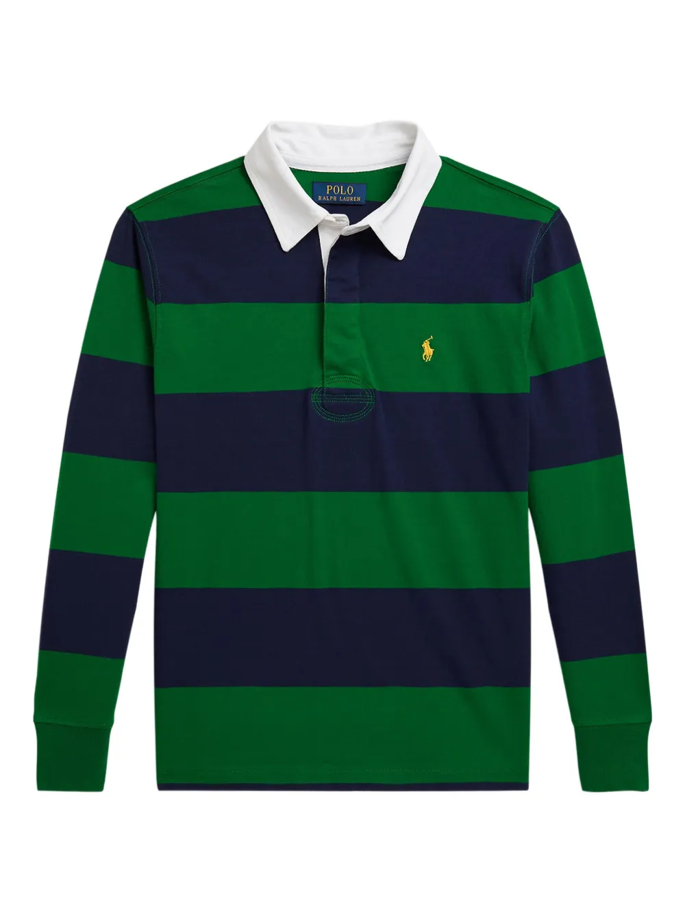 Polo Ralph Lauren Kids' Rugby Polo Shirt In Green