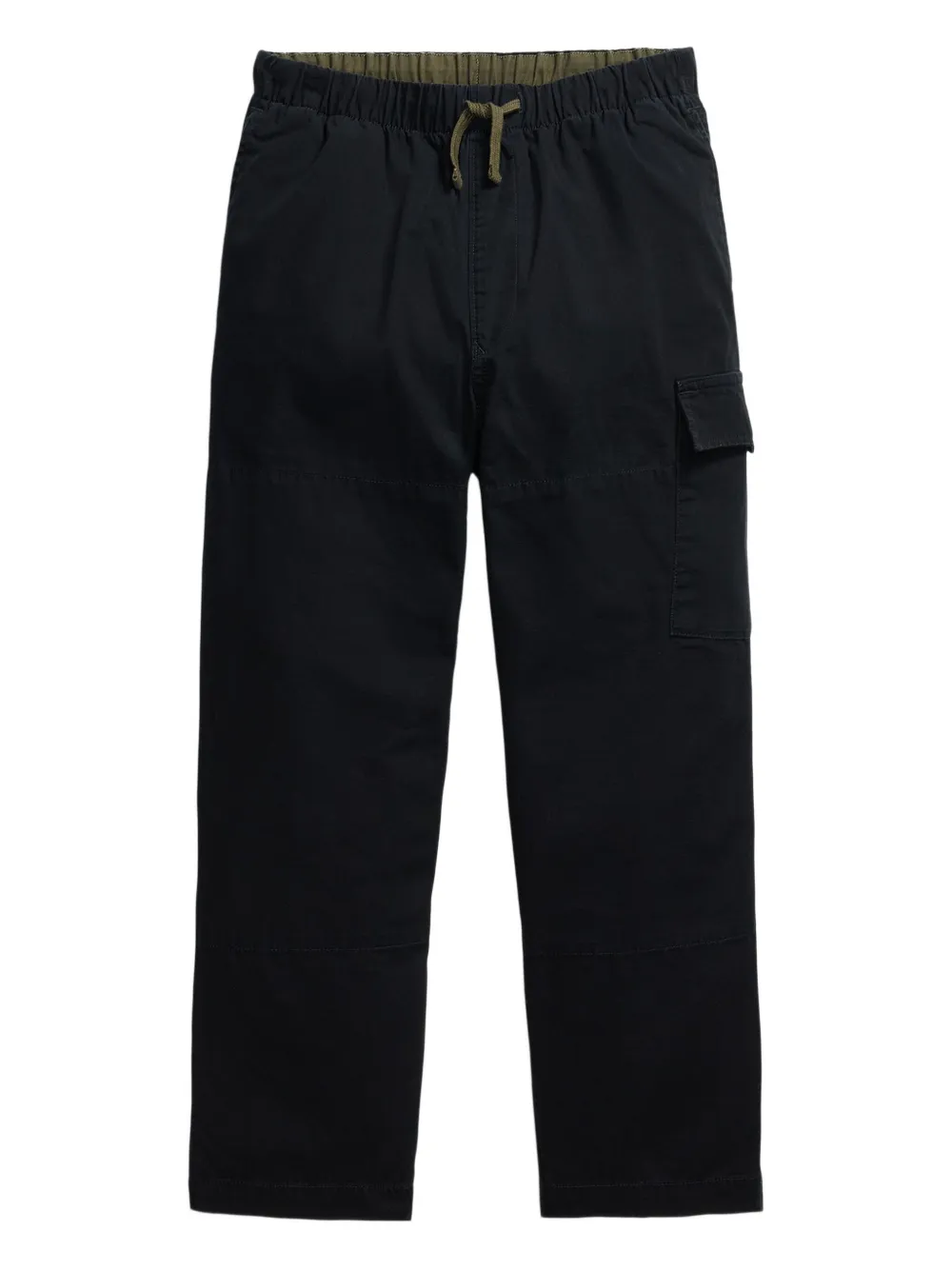 POLO RALPH LAUREN KIDS cargo-pocket drawstring trousers Zwart