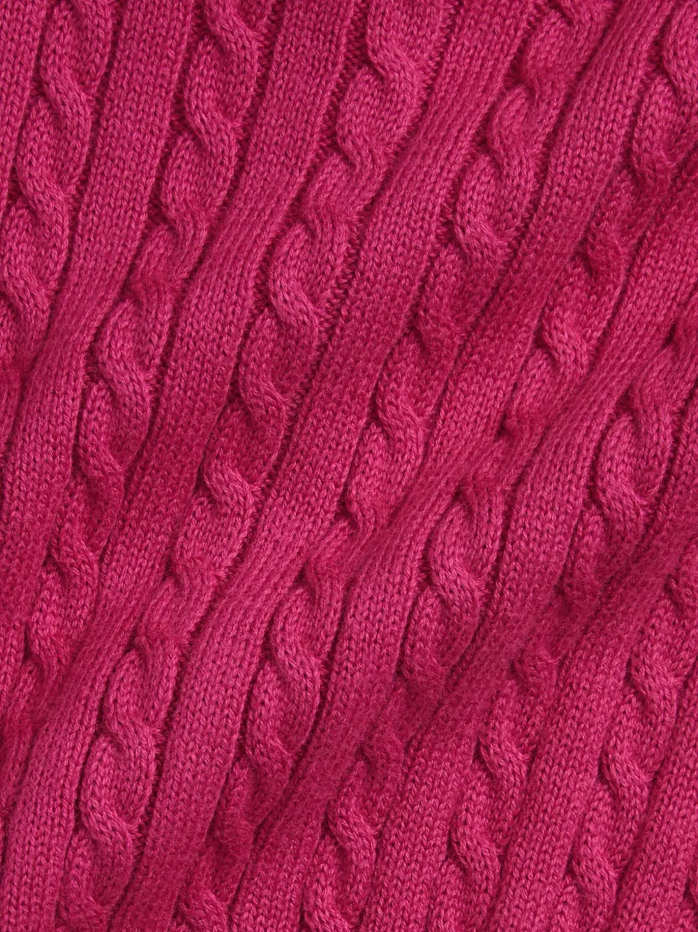 POLO RALPH LAUREN KIDS Kabelgebreid vest Roze