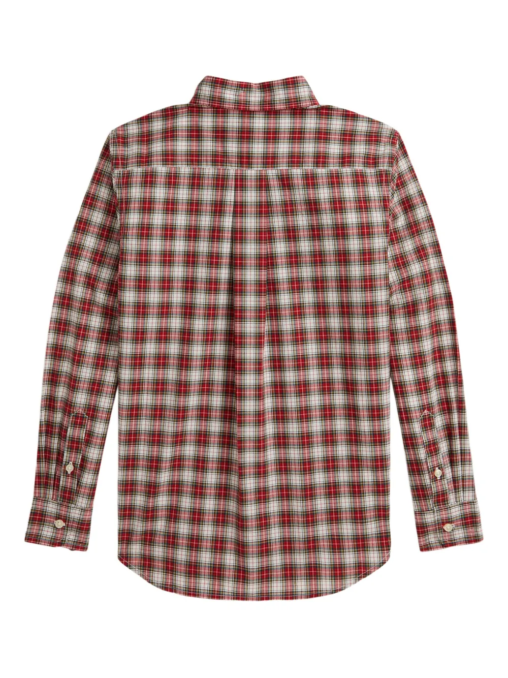 POLO RALPH LAUREN KIDS plaid long-sleeve shirt | Boys Shirts | Image 2