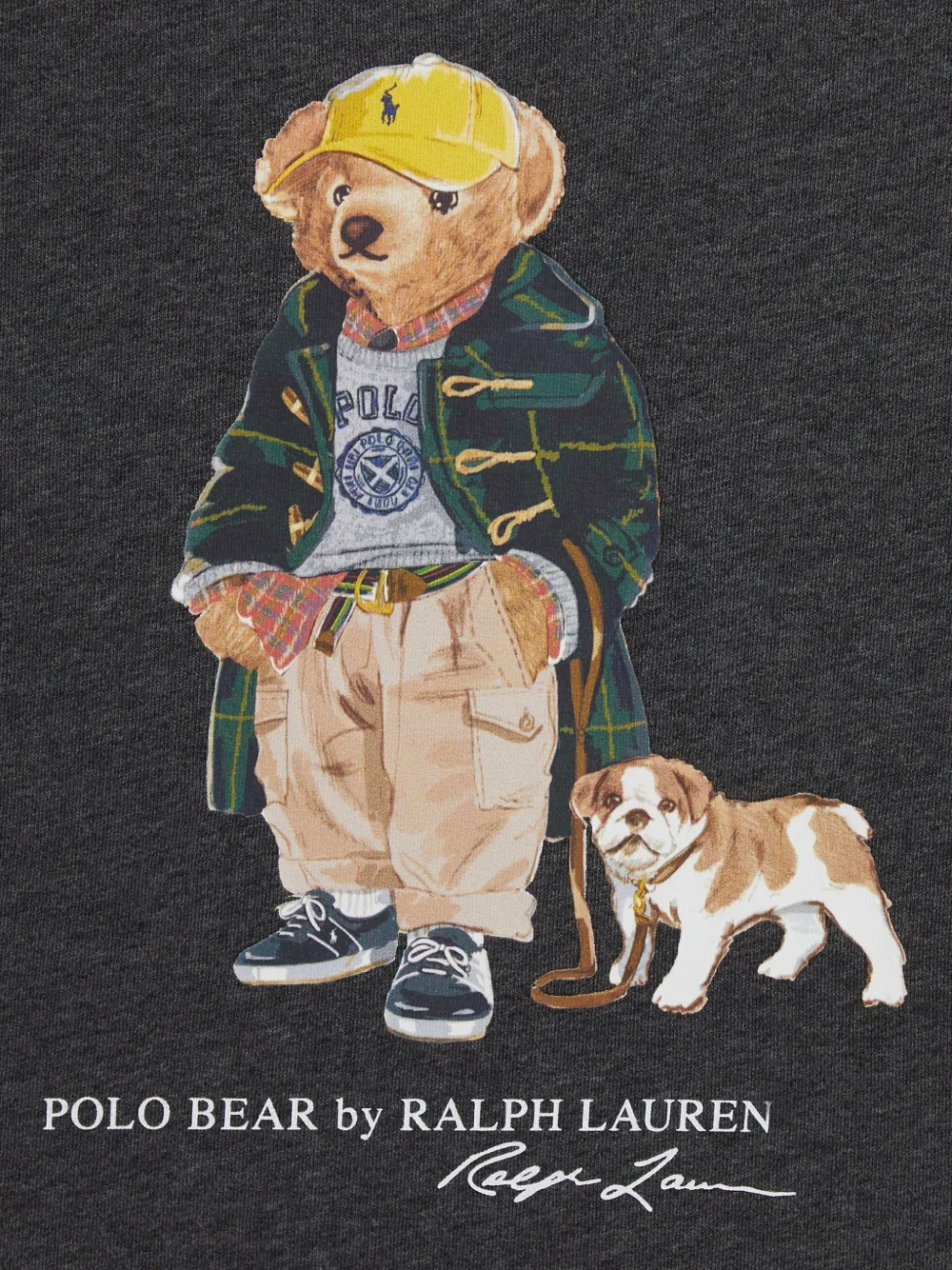 POLO RALPH LAUREN KIDS Sweater met ronde hals Grijs