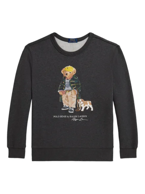 POLO RALPH LAUREN KIDS sweat Polo Bear à col ras du cou