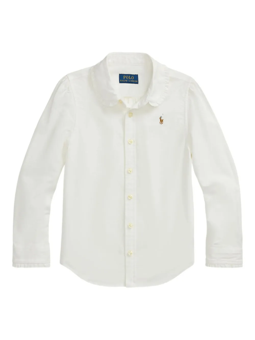 POLO RALPH LAUREN KIDS Shirt met lange mouwen Wit