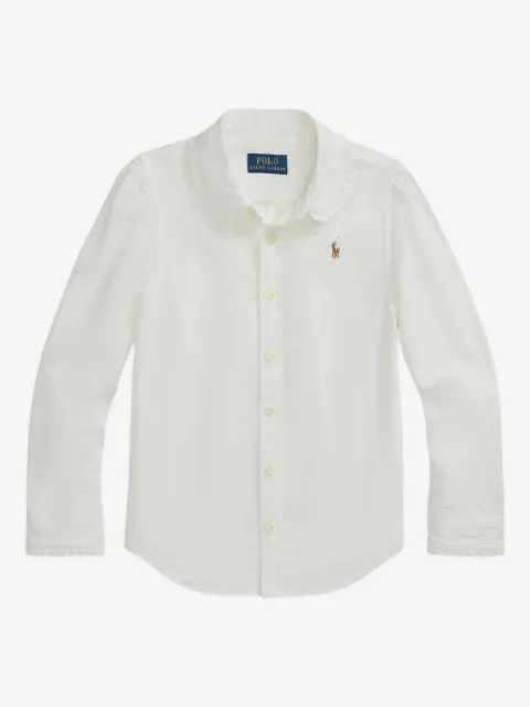 POLO RALPH LAUREN KIDS рубашка с длинными рукавами
