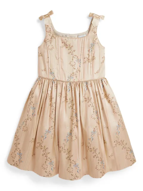 POLO RALPH LAUREN KIDS floral-print dress