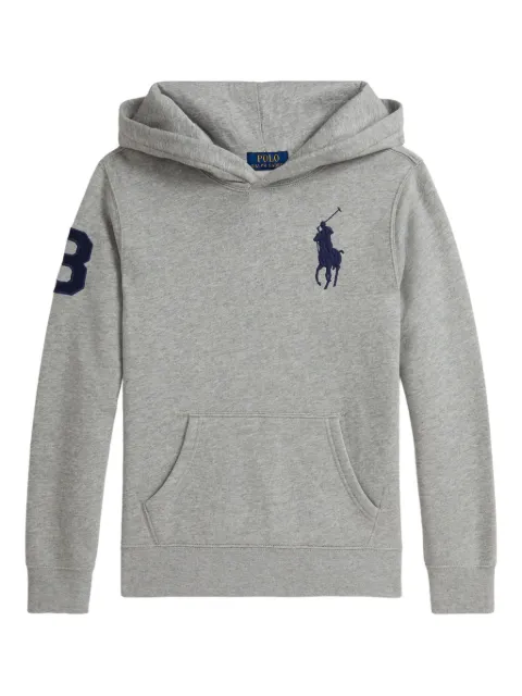 POLO RALPH LAUREN KIDS Big Pony fleece hoodie
