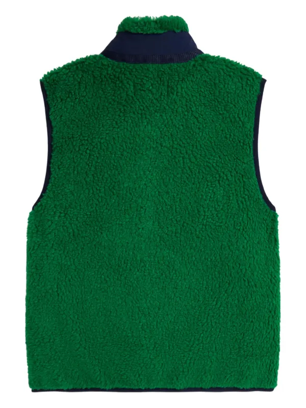 POLO SPORT オリーブグリーン フリースベスト POLO RALPH LAUREN KIDS フリース ベスト | グリーン | FARFETCH JP