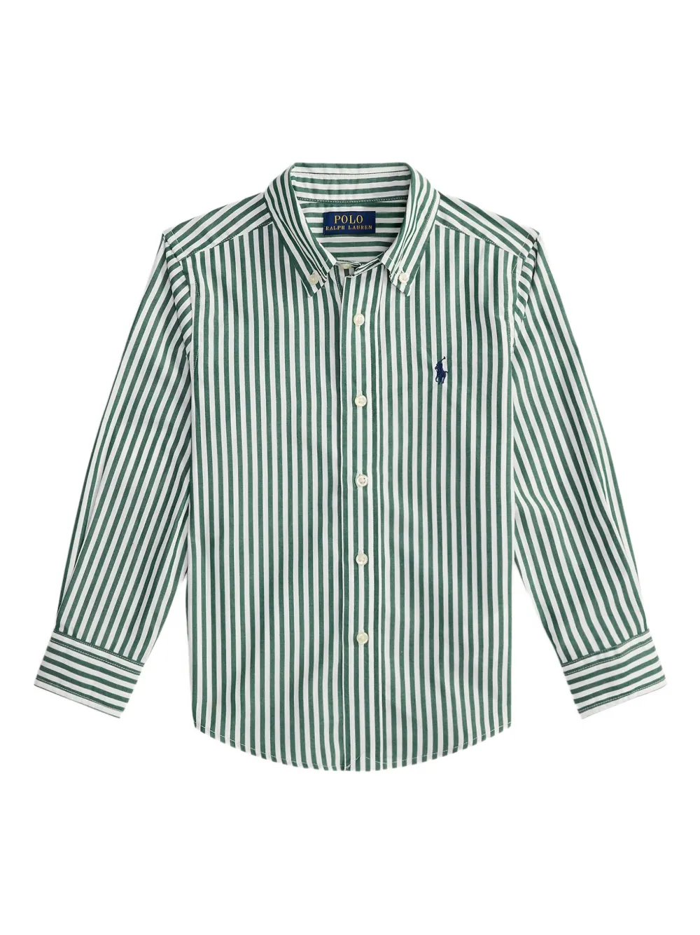 POLO RALPH LAUREN KIDS Gestreept shirt Groen