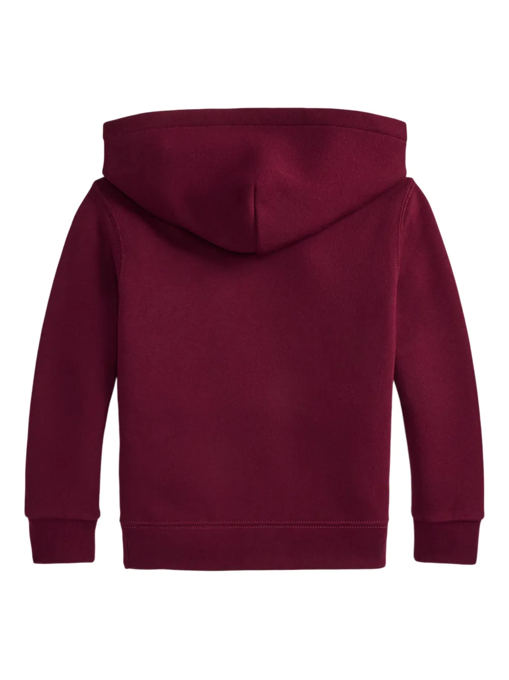 POLO RALPH LAUREN KIDS Fleece hoodie Rood